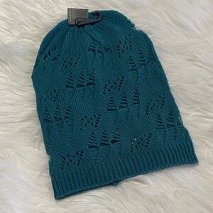 Teal Knit Women's Hat